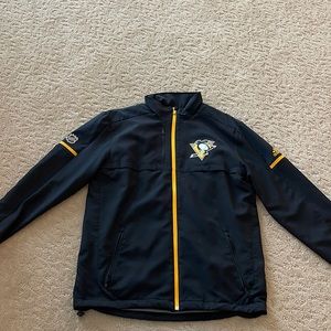 Pittsburgh penguins adidas jacket size small